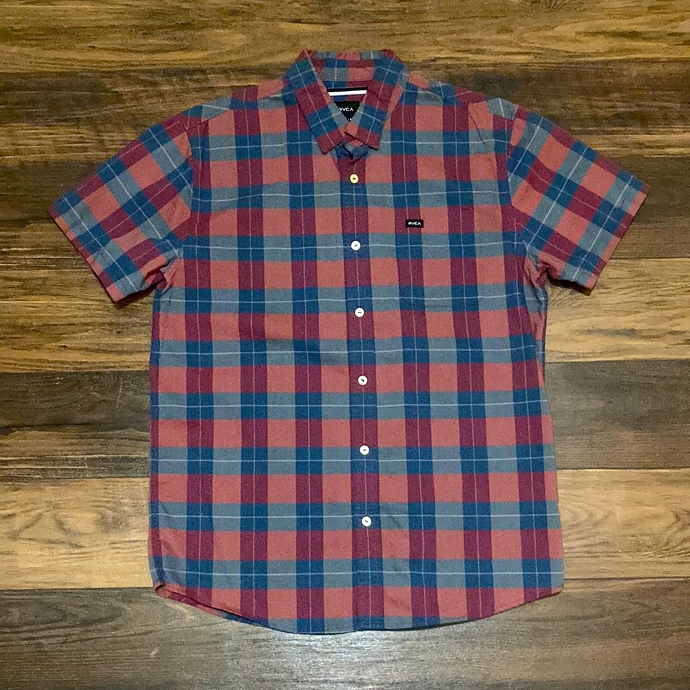 RVCA button up shirt